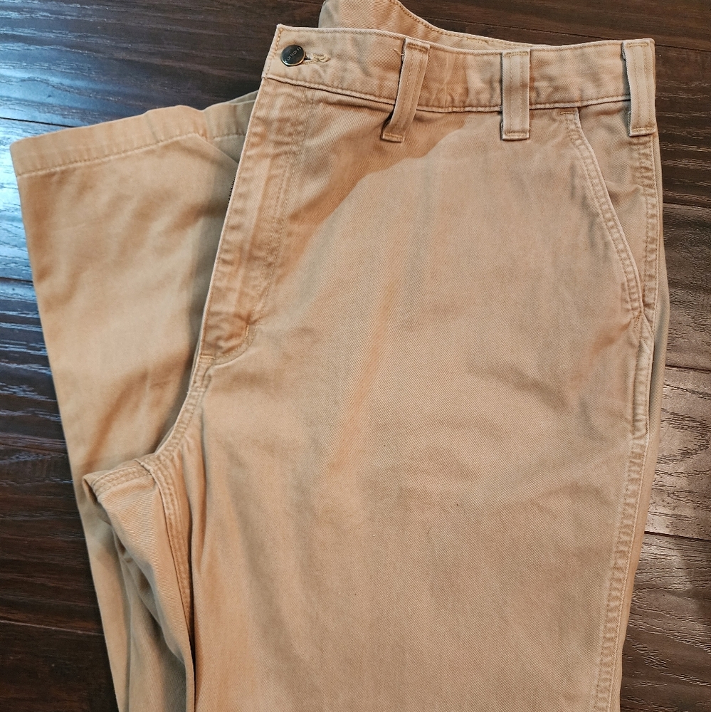 Mens Carhartt flat front dress pant